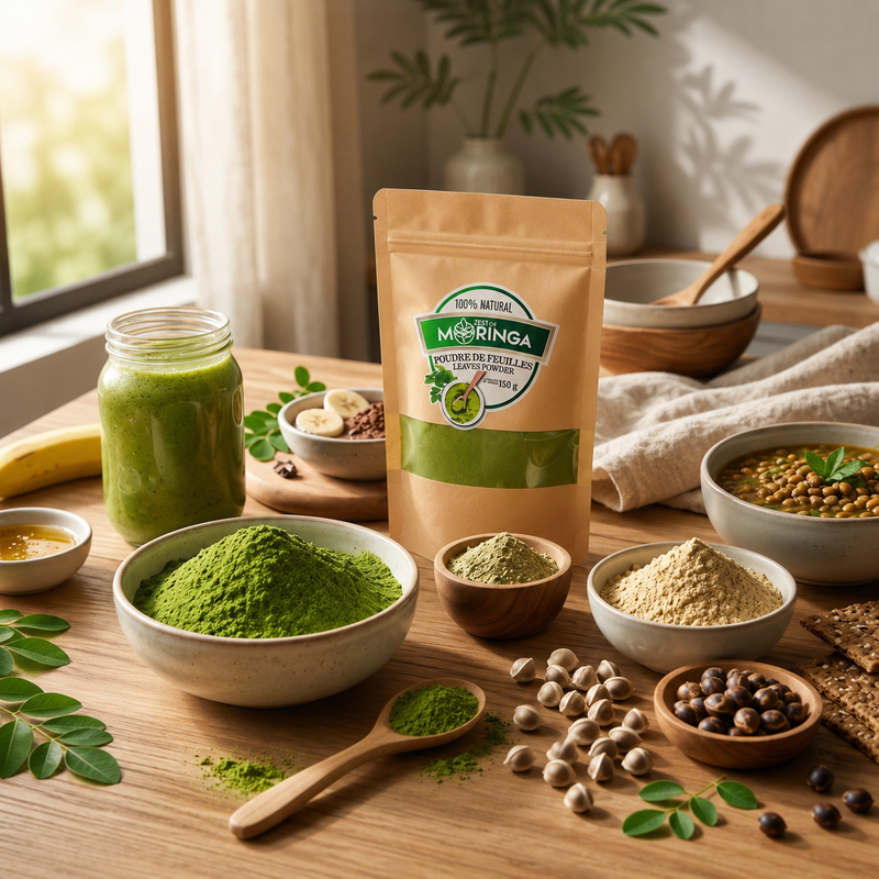 Poudre de graines de moringa : Qu'est-ce que c'est et comment l'utiliser