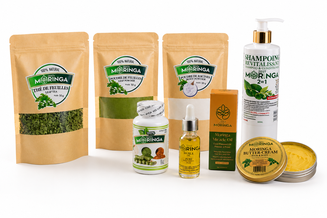 The Zest Of Moringa Product Range: A Complete Overview