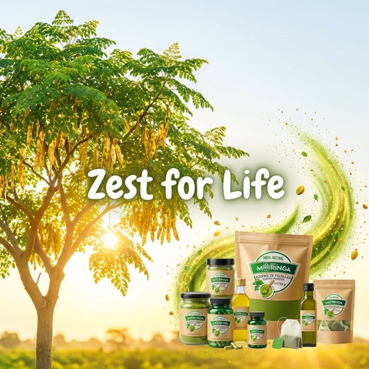 Zest for Life: Discover the Amazing Benefits of Moringa with Zest of Moringa