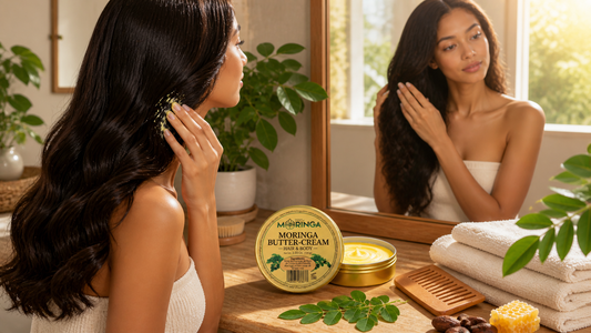 Moringa Butter-Cream for Hair and Body: A Natural Way to Nourish and Protect