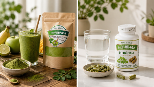 Moringa Powder vs Capsules: Which One Should You Choose?