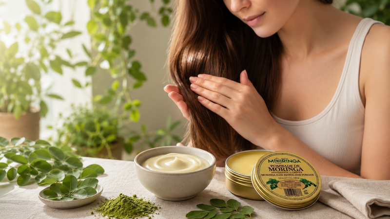 Moringa Butter-Cream: Deep Nourishment for Hair and Skin