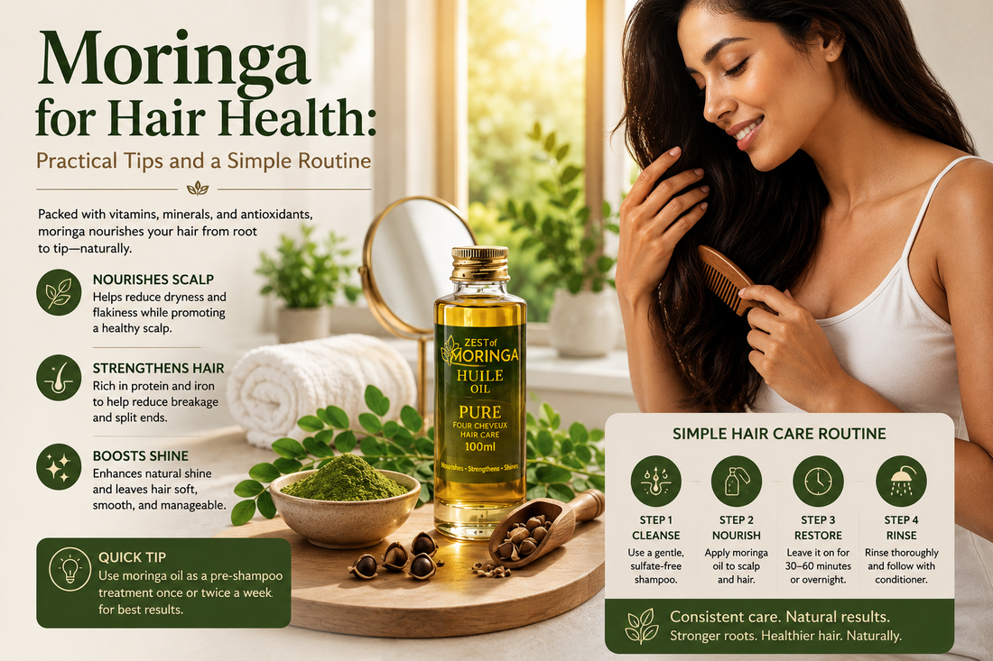 Moringa for Hair Health: Practical Tips and a Simple Routine