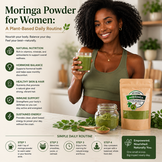 Moringa Powder for Women: A Plant-Based Daily Routine