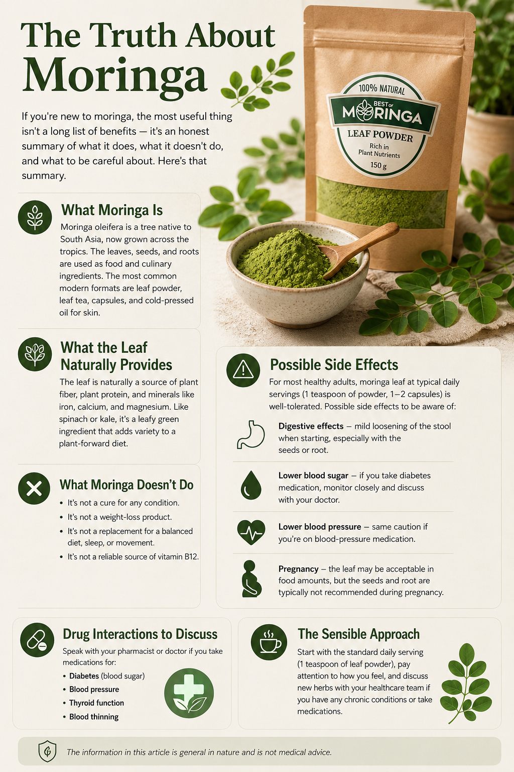 Moringa: Benefits, Side Effects, and Things to Watch For
