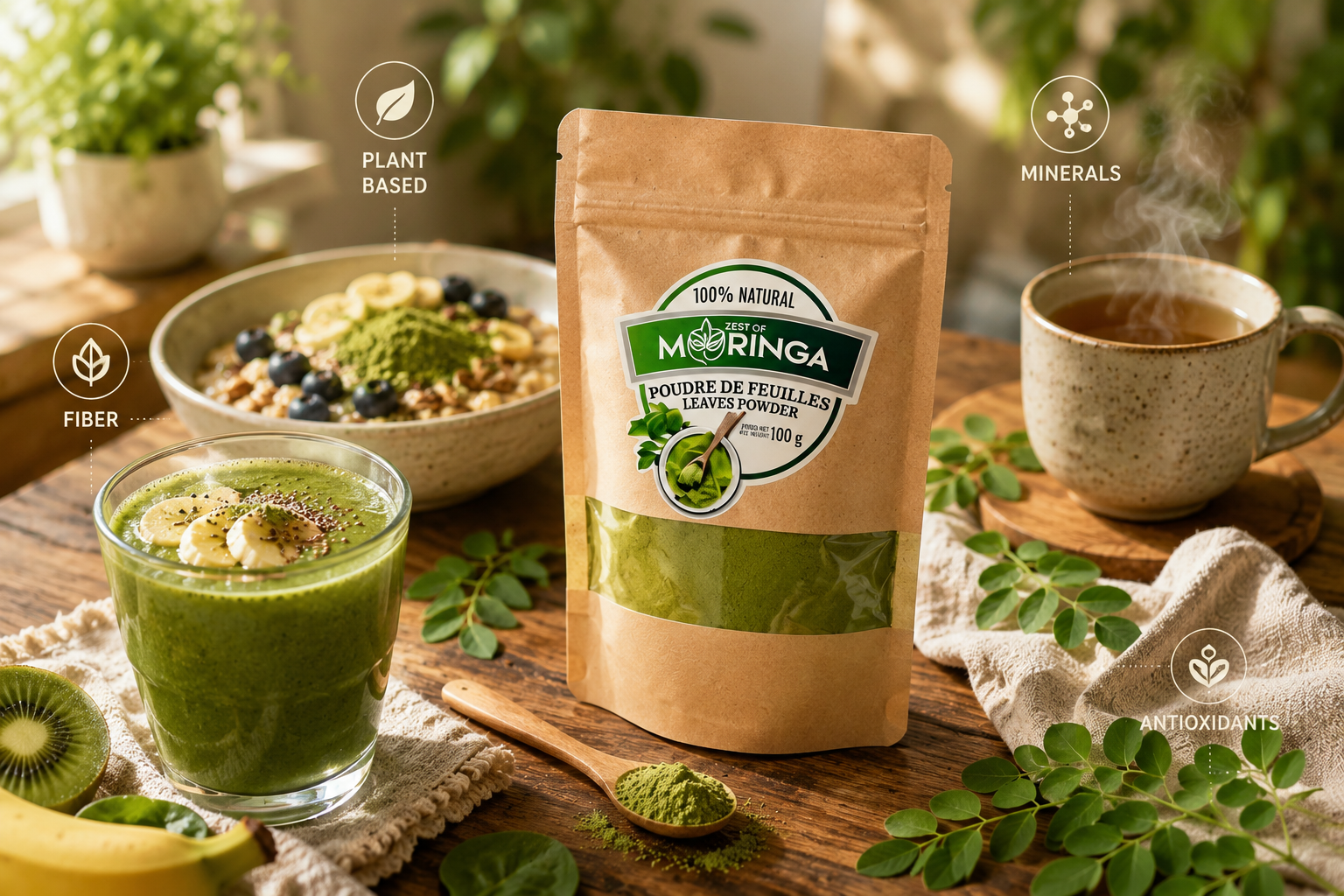 What Is in Moringa? A Look at the Leaf's Nutritional Profile