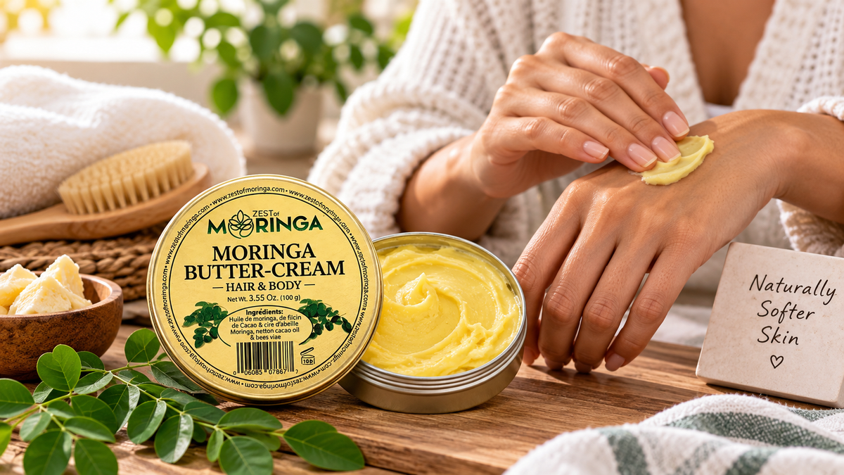 Moringa Butter for Dry Skin: Benefits & How to Use