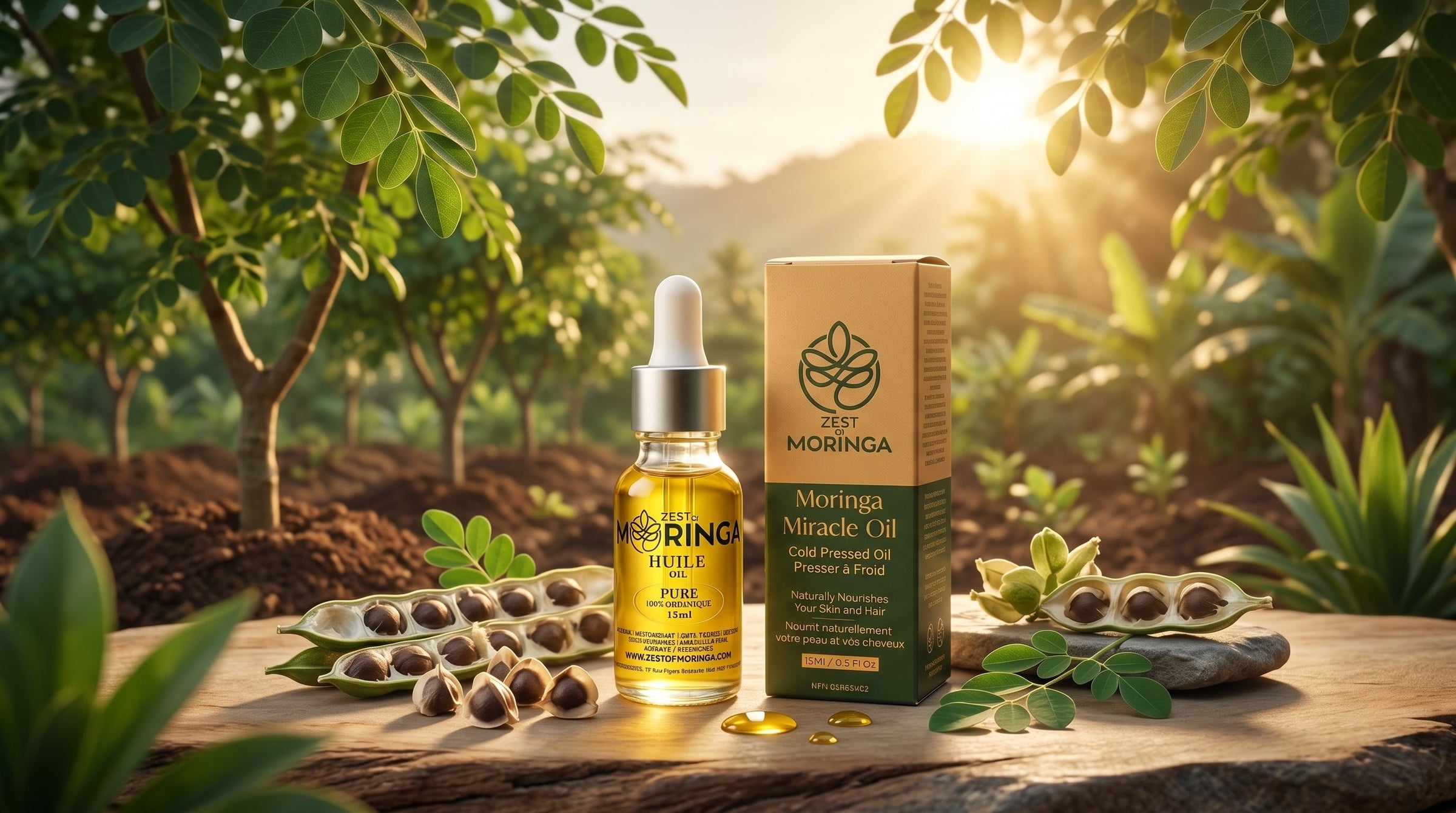 Behind the Bottle: Our 15 ml Moringa Oil from the Haiti Plantation