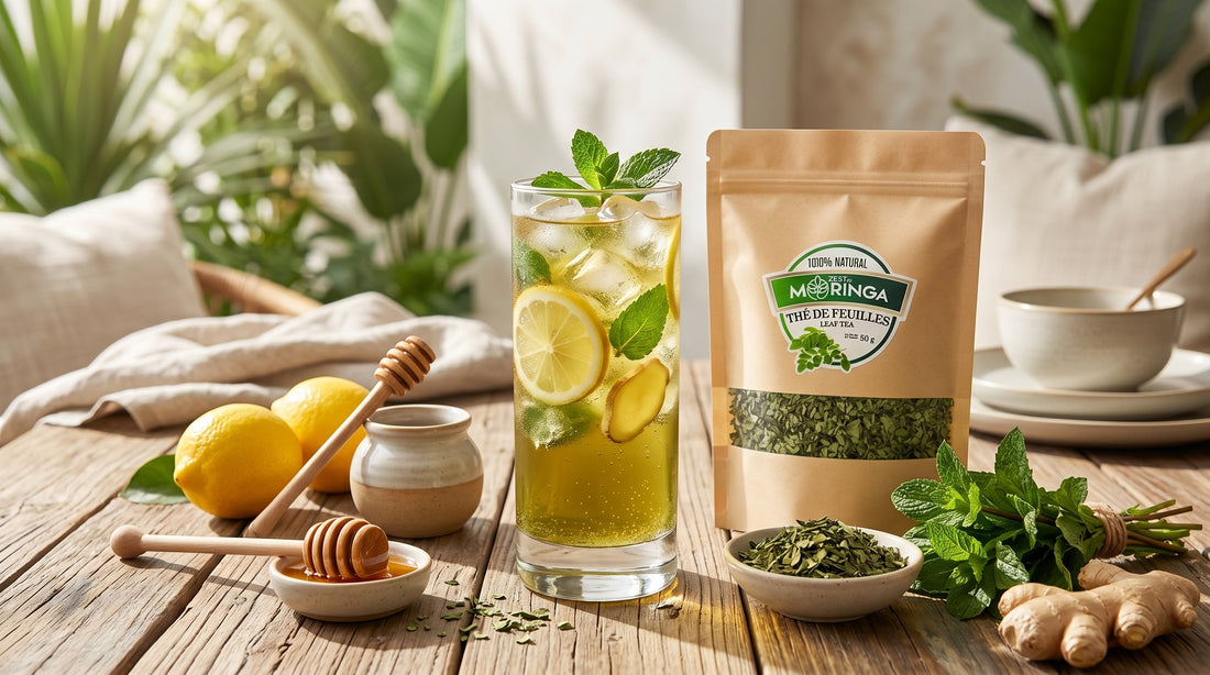 Moringa Iced Tea Recipe: A Refreshing Caffeine-Free Drink
