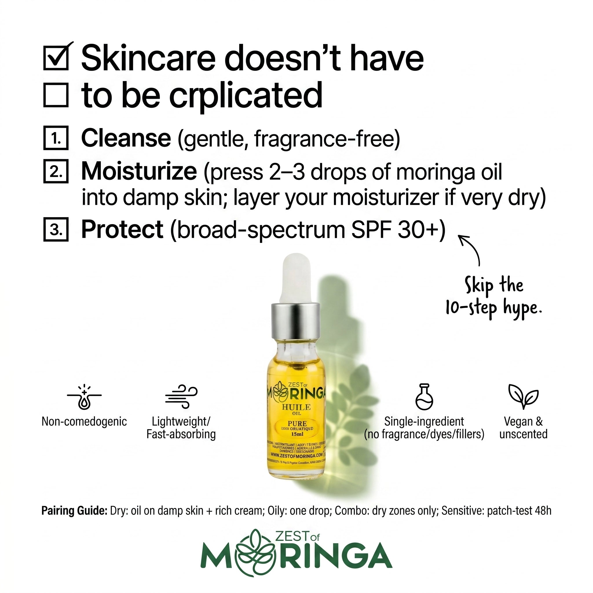 Clean, Calm Skin with Moringa: A Simple Routine