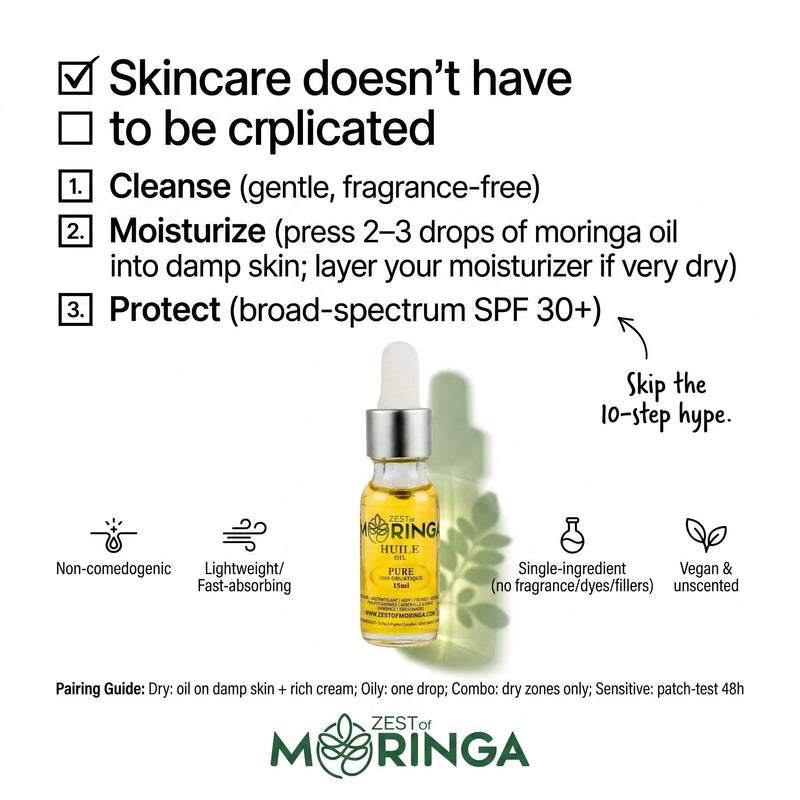 Clean, Calm Skin with Moringa: A Simple Routine