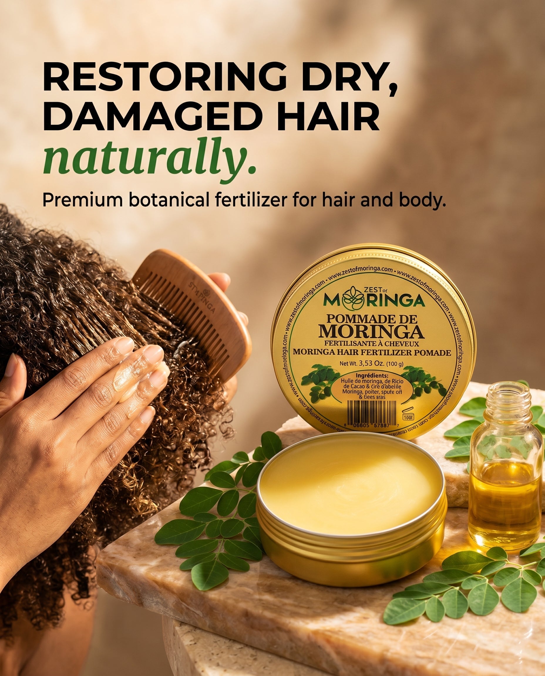Moringa pour les cheveux : conseils pratiques et habitudes quotidiennes