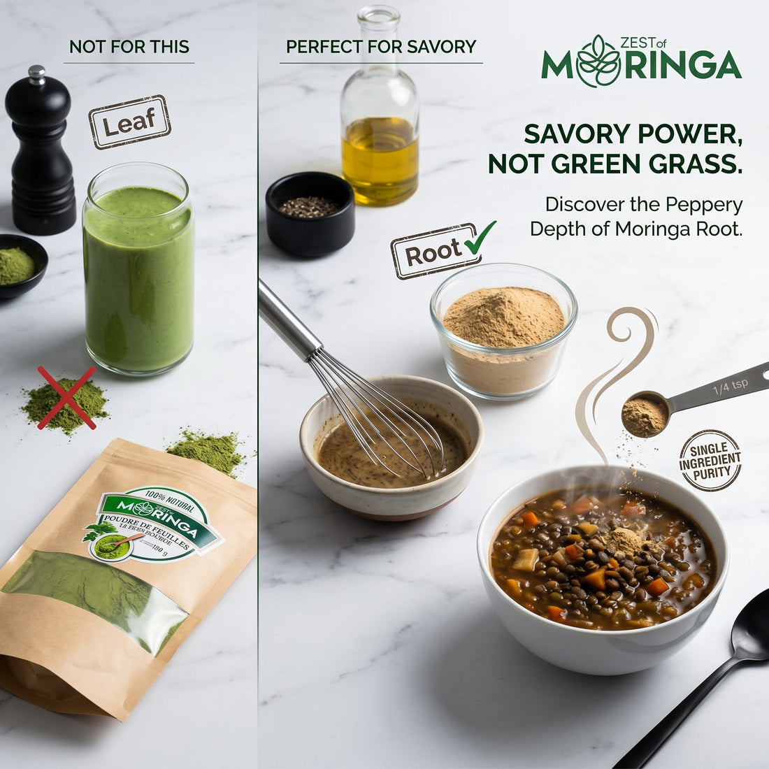 Moringa Root Powder: An Earthy, Peppery Cooking Ingredient