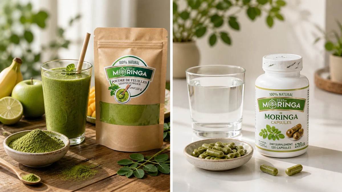 Moringa Powder vs Capsules: Which One Should You Choose?