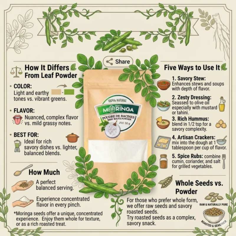 Transforma tu salud con polvo de semillas de moringa: consejos y trucos