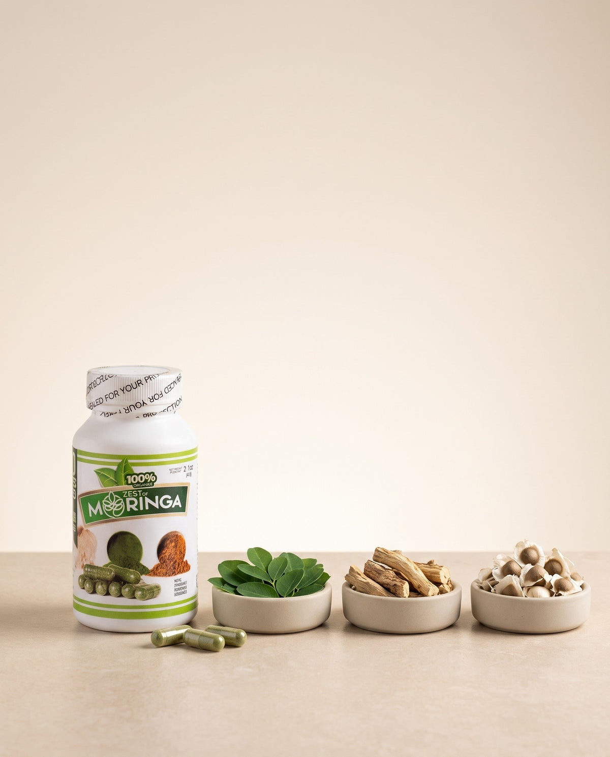 Leaf, Root and Seed: Why Our Moringa Capsules Use 3 Parts of the Tree