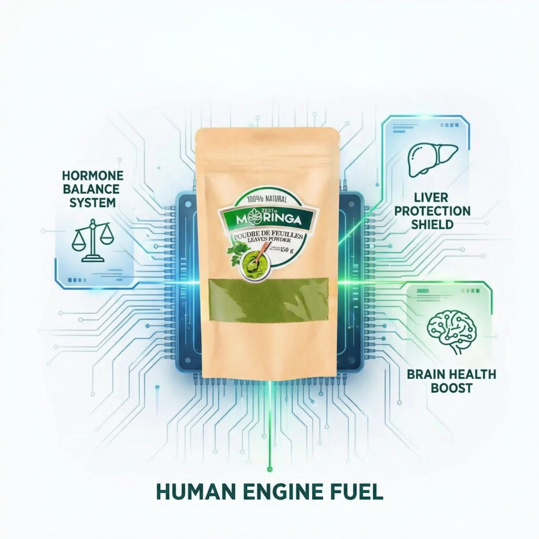 Organic Moringa Leaf Powder (150g) - Immune Boosting Superfood