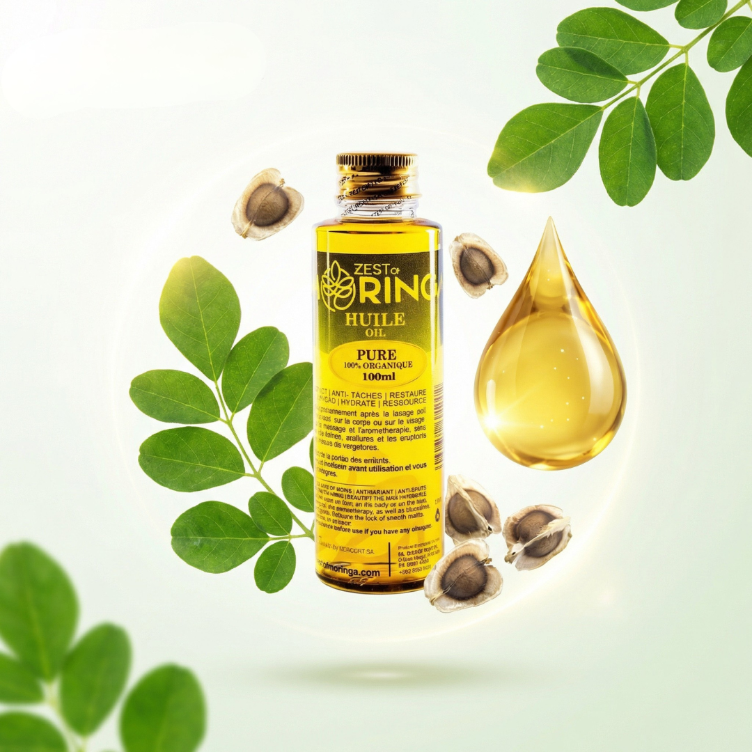 Moringa Golden Oil (100ml) - Nourishing Day & Night Serum