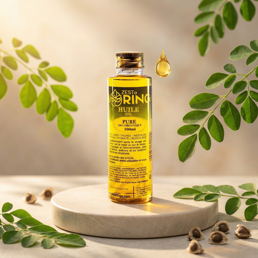 Moringa Golden Oil (100ml) - Nourishing Day & Night Serum