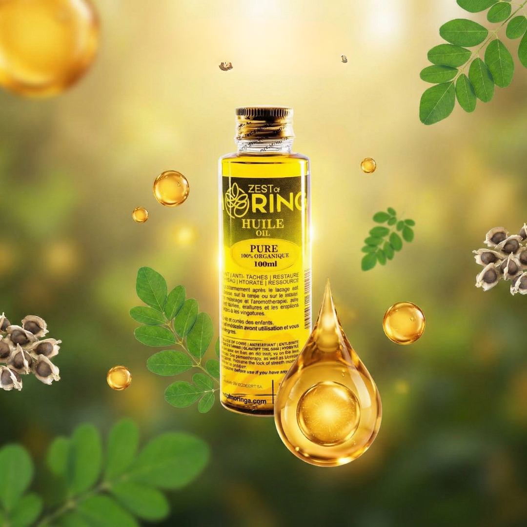 Moringa Golden Oil (100ml) - Nourishing Day & Night Serum