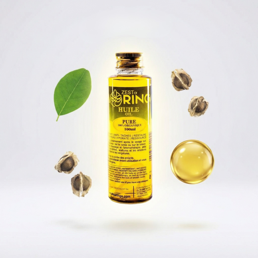 Moringa Golden Oil (100ml) - Nourishing Day & Night Serum