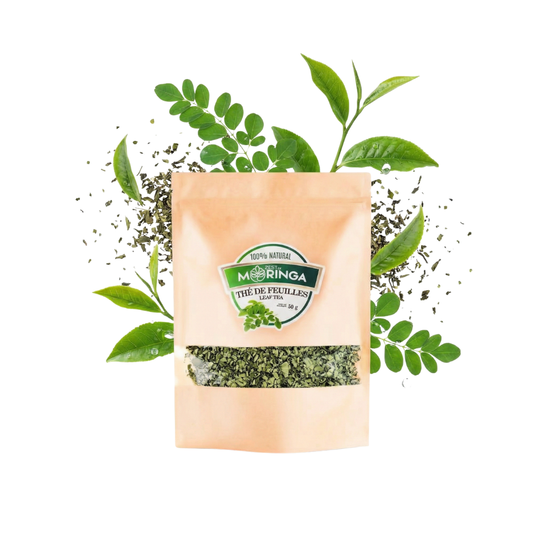 Natural Moringa Leaf Detox Tea (50g) - 100% Green Tea Cleanse