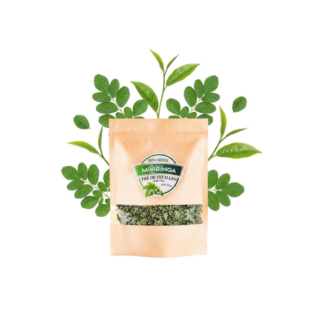 Natural Moringa Leaf Detox Tea (50g) - 100% Green Tea Cleanse