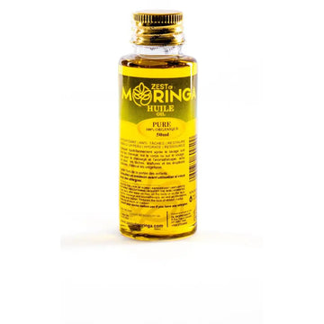 Moringa Golden Face Oil Serum (15ml) - Natural Anti-Aging Skincare