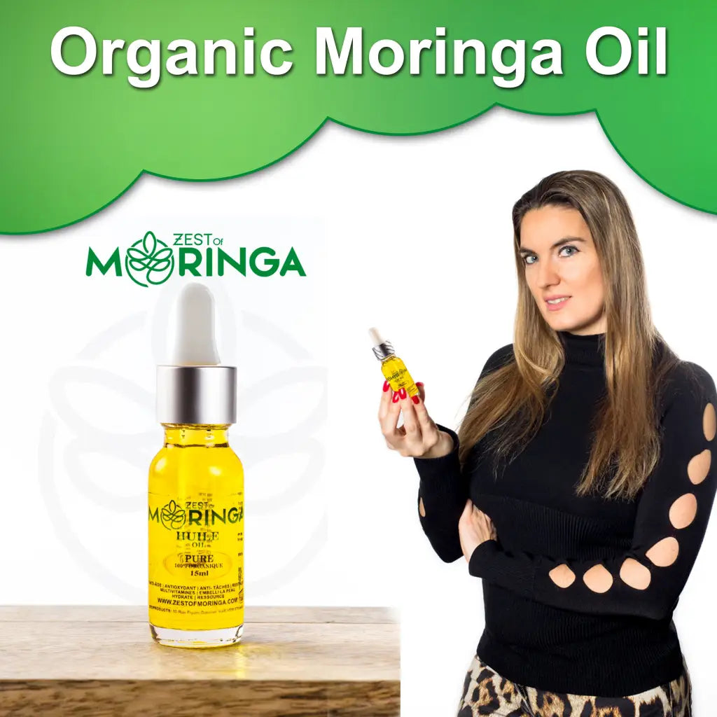 moringa face oil is an all-natural anti-aging skincare product that can help you achieve younger-looking skin.