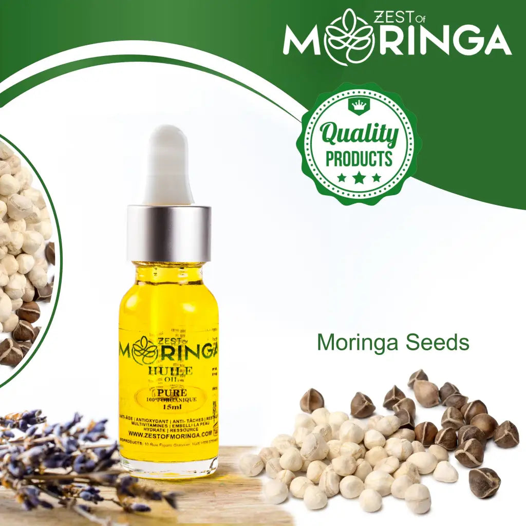 moringa face oil is an all-natural anti-aging skincare product that can help you achieve younger-looking skin.