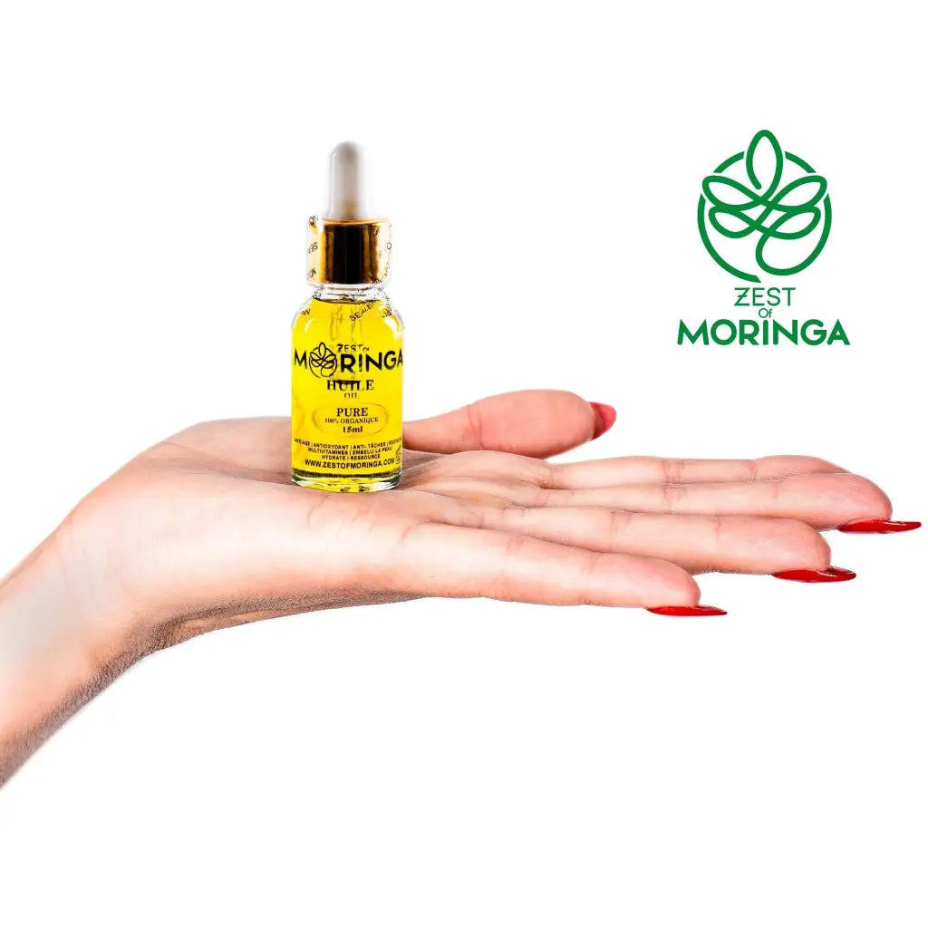 moringa face oil is an all-natural anti-aging skincare product that can help you achieve younger-looking skin.