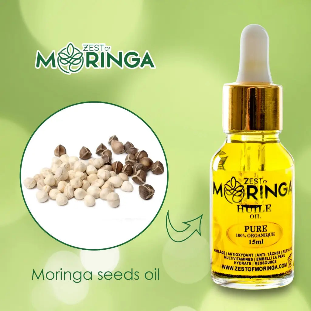 moringa face oil is an all-natural anti-aging skincare product that can help you achieve younger-looking skin.