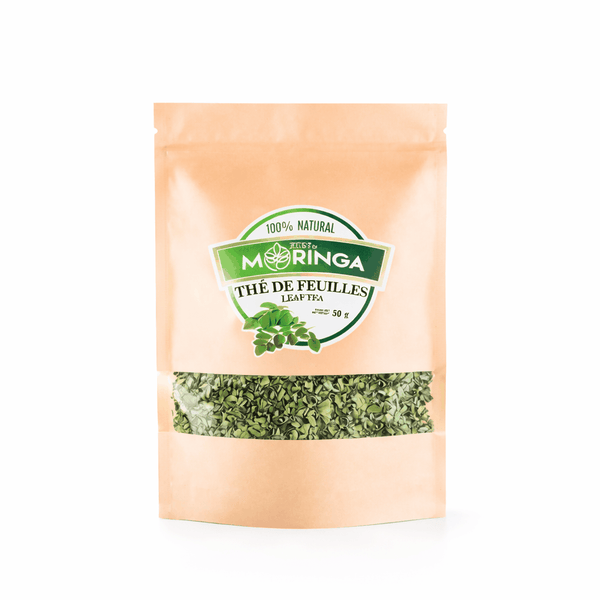 Organic moringa leaf tea 50g — caffeine-free herbal infusion — Zest of Moringa Canada