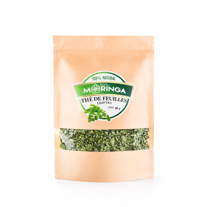 Organic Moringa Leaf Tea (50g) – Caffeine-Free Herbal Infusion