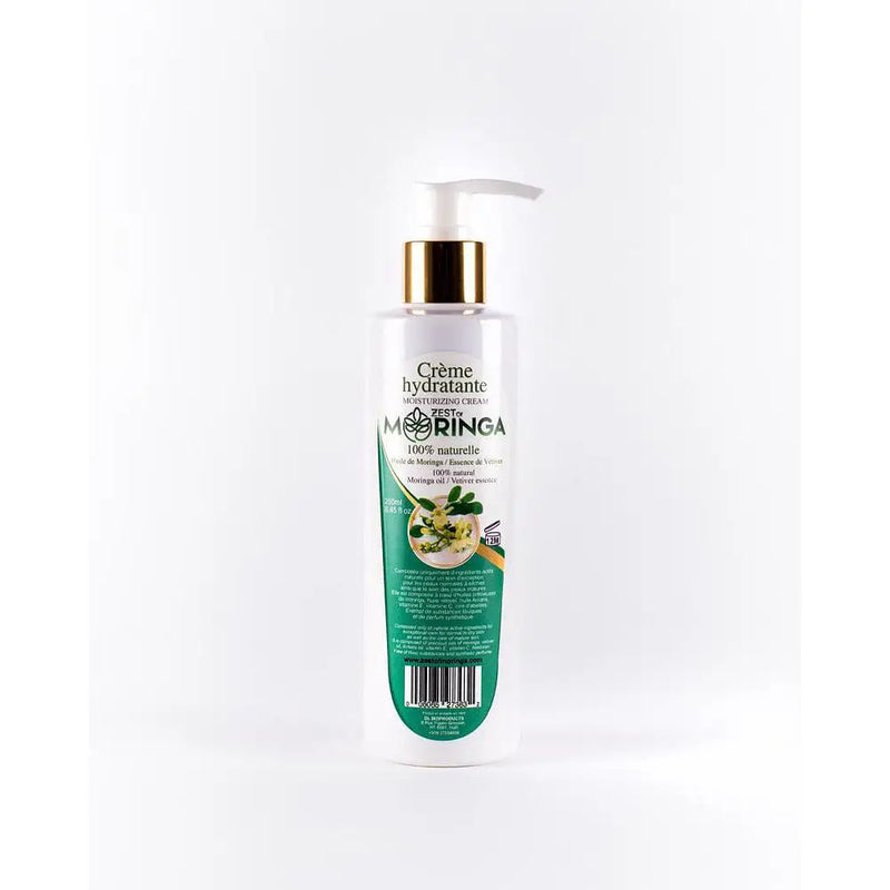 Moringa Oleifera Body Lotion- Make Your Skin Feel Nourished & More Soft-Vetiver Essential Oil Scent-Repair Your Dry Skin With this Formula - Zest Of Moringa
