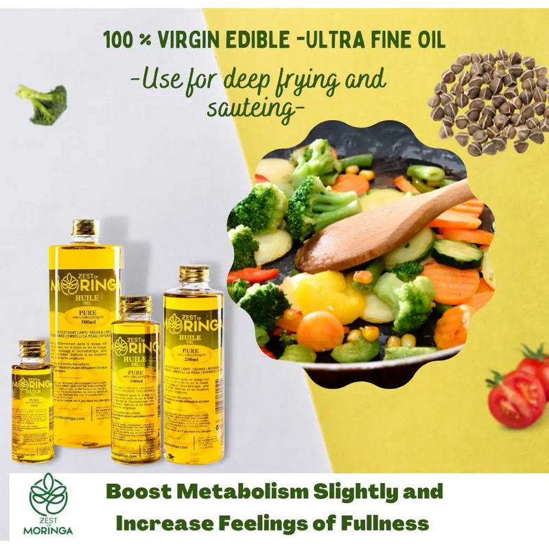 Moringa Oleifera Golden Oil