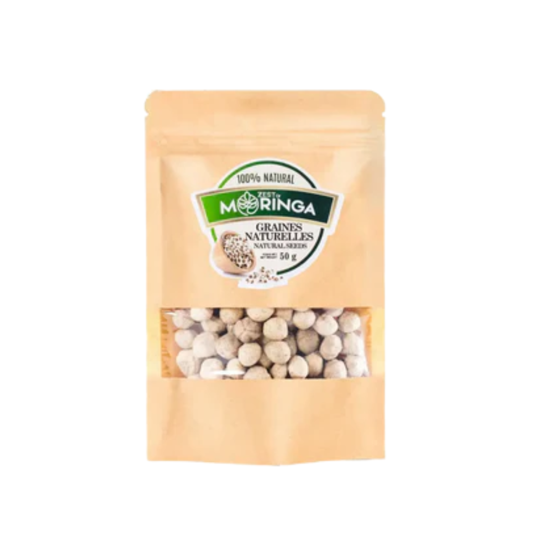 Natural moringa oleifera seeds 50g healthy snack Canada