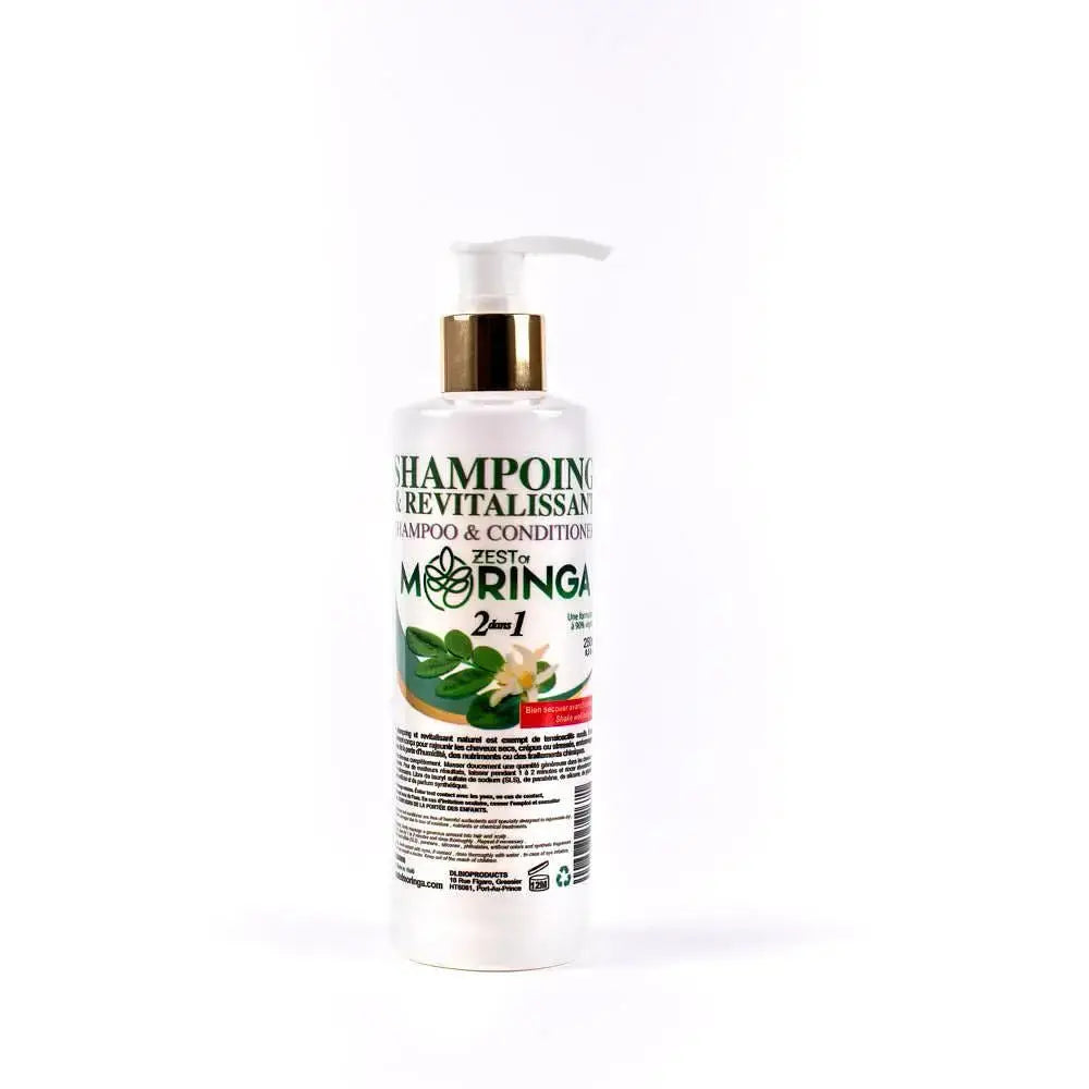 Moringa 2-in-1 shampoo conditioner hair growth Canada — Zest of Moringa