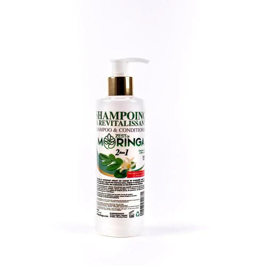 Moringa 2-in-1 shampoo conditioner hair growth Canada — Zest of Moringa
