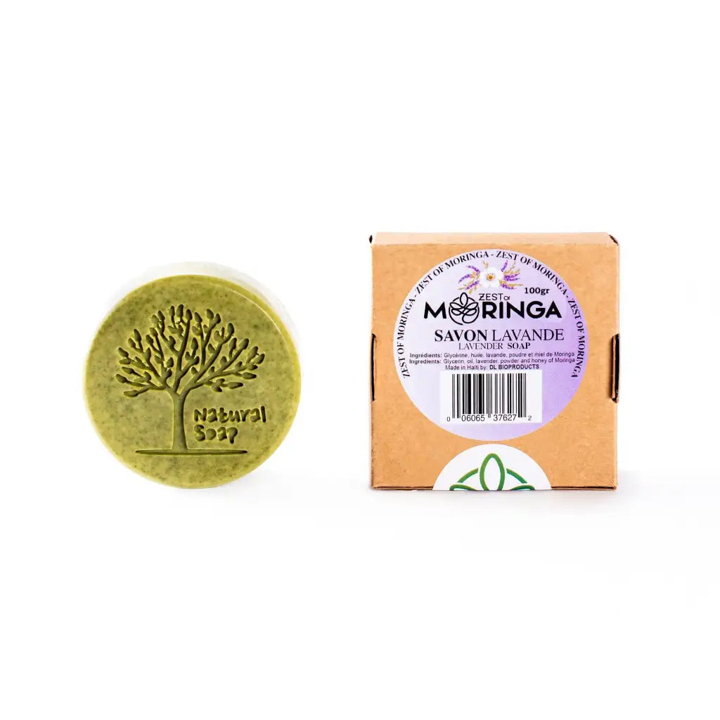 moringa lavender soap