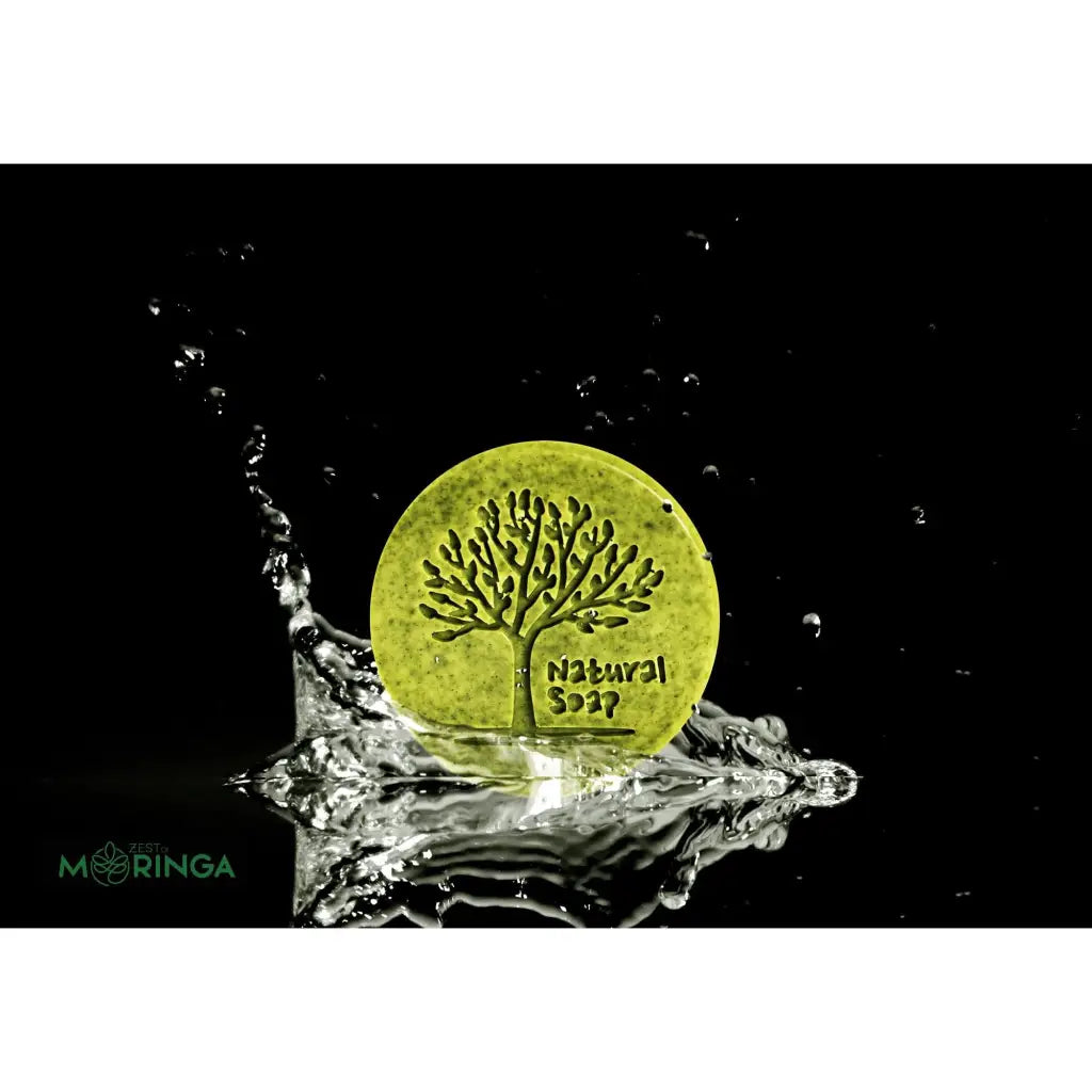 Moringa Soap 100% Pure Raw Natural Moringa Extract - Zest Of Moringa