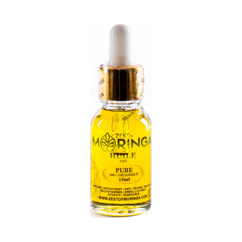 Moringa Oil for Face – Golden Cold-Pressed Serum